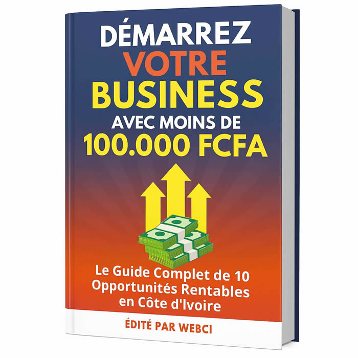 DEMARREZ VOTRE BUSINESS AVEC 100.000 FCFA